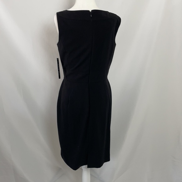 Chelsea Rose Women’s Black Midi Crew Neck Dress - Picture 7 of 10